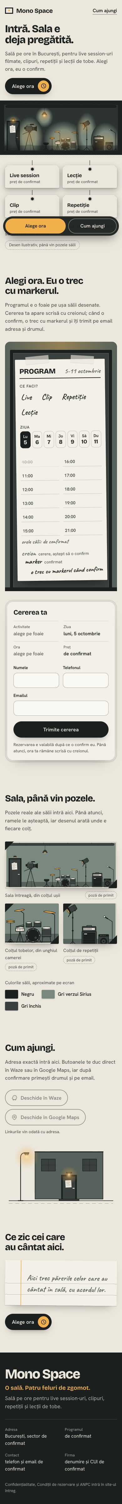 Varianta 3, primul ecran